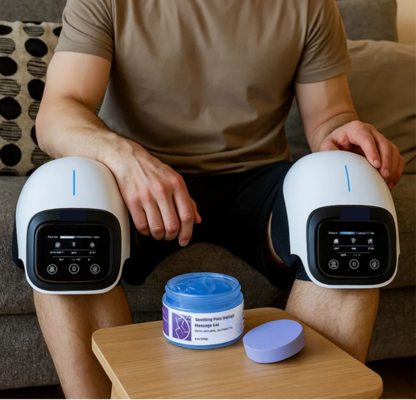 Knee Massager with Heat Therapy