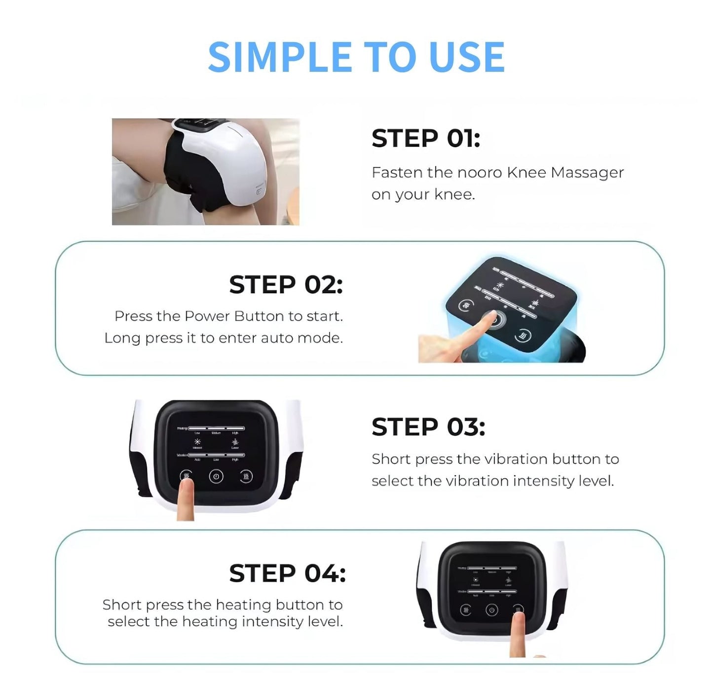 Knee Massager with Heat Therapy